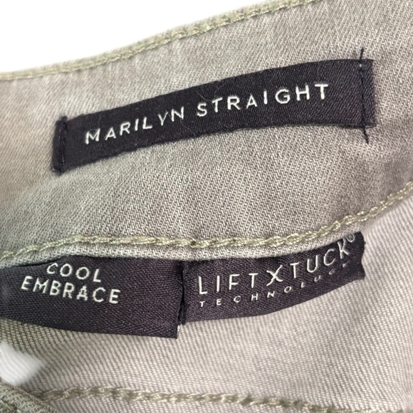 NYDJ - SIZE 12 - THE CROPPED MARILYN STRAIGHT - SOFT GRAY - EXC CONDITION - B5 - Picture 7 of 10